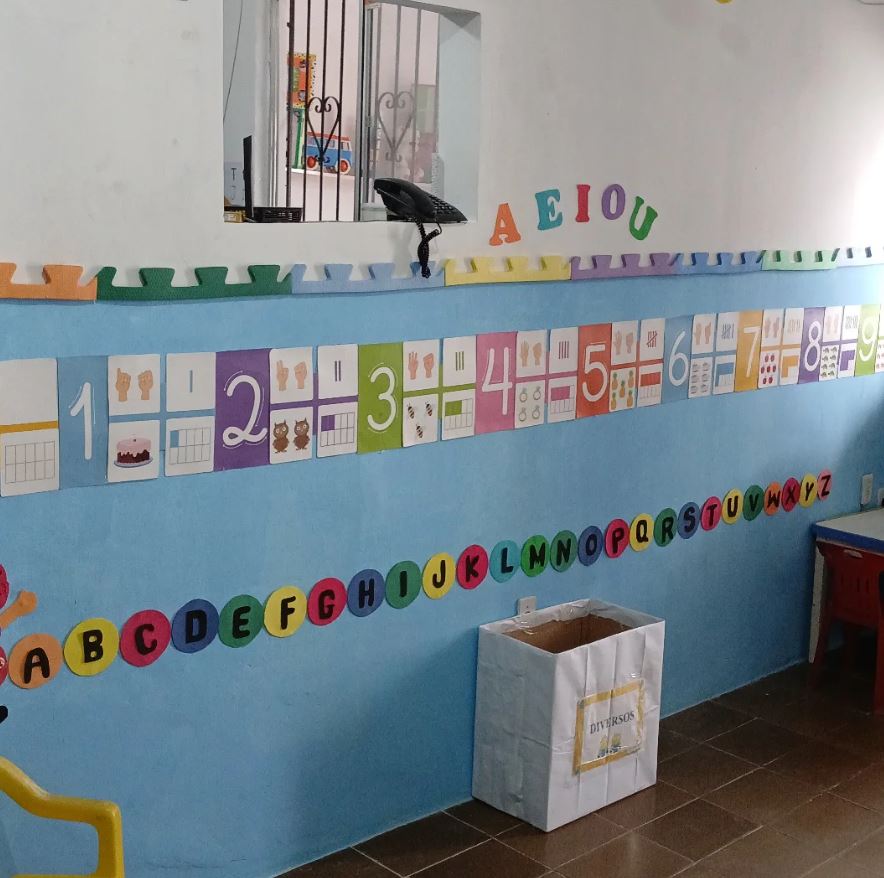 Aprendendo com o alfabeto e números